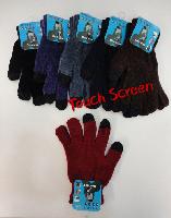 Ladies Chenille Touch Screen Gloves